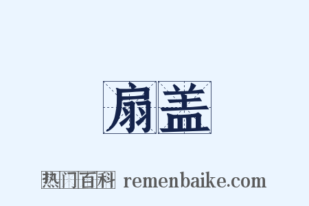 扇盖是什么意思的图片